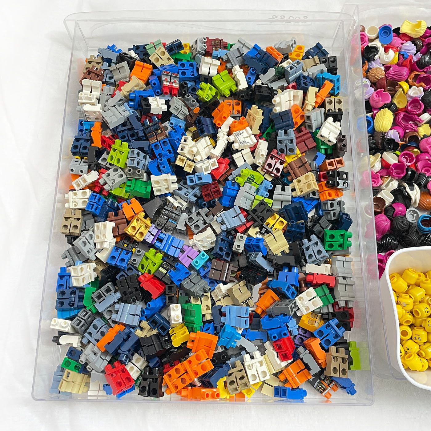 Build-A-Minifigure Package (x1000 Minifigures of Parts) - BULK - For Trade Shows, Events, Weddings, Birthdays and more
