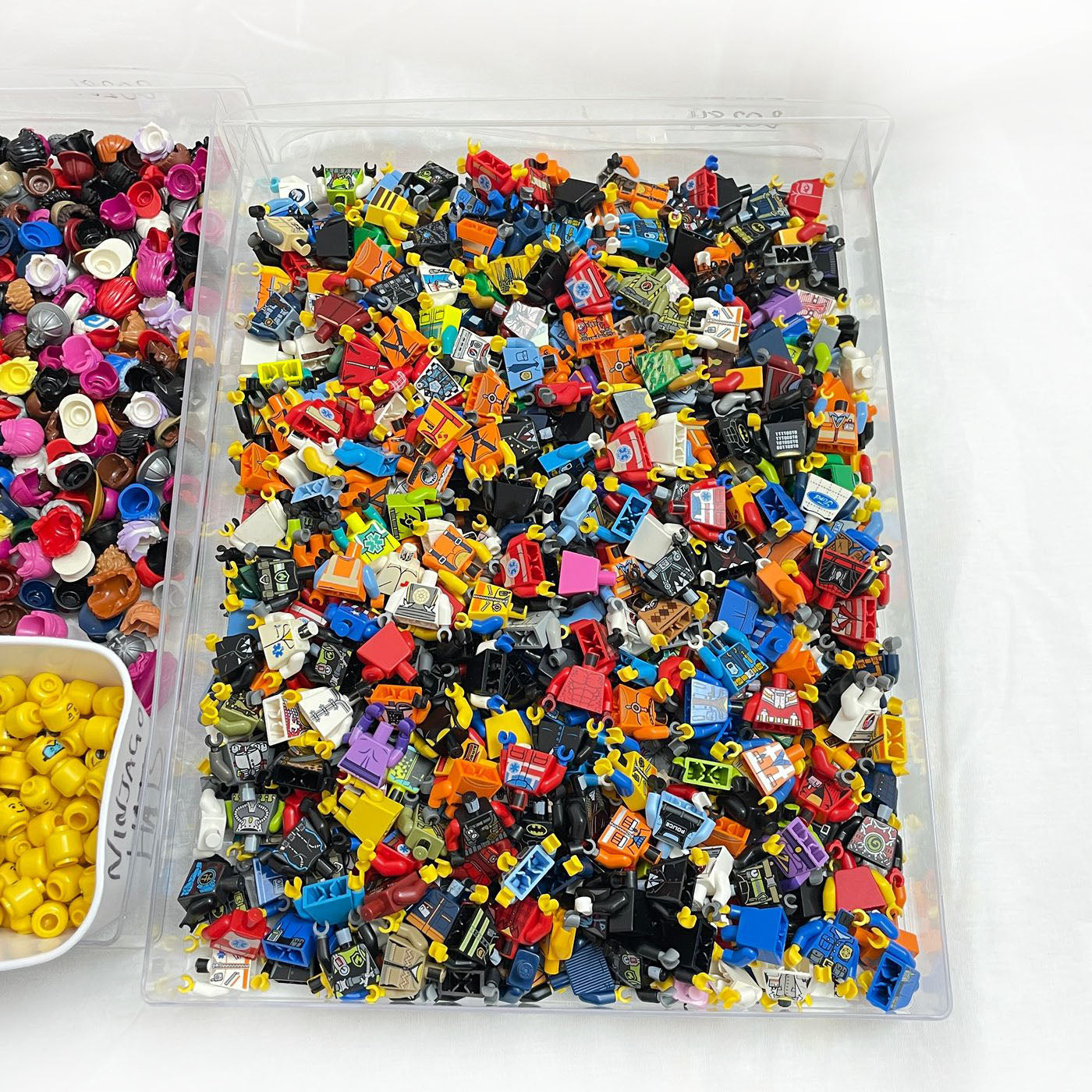 Build-A-Minifigure Package (x1000 Minifigures of Parts) - BULK - For Trade Shows, Events, Weddings, Birthdays and more