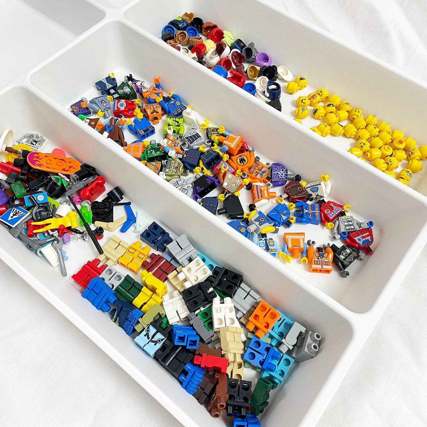 Build-A-Minifigure Pack (x50 Minifigures of Parts) - BULK - For Events, Weddings, Trade Shows, Birthdays and more