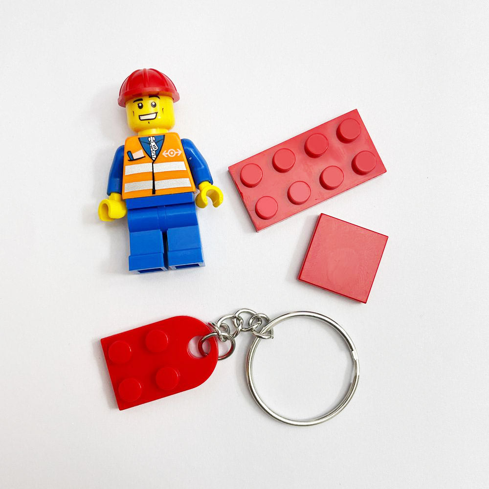 Build Your Own - All-In-One Branded Minifigure Keyrings/keychains Package - For Corporate & Events