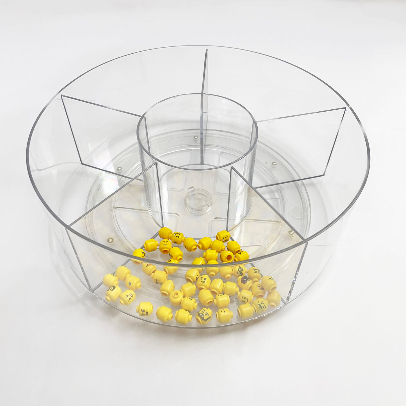 Clear Minifigure Event Storage Container - Holds 150 LEGO® Minifigures (approx 800+pcs) -