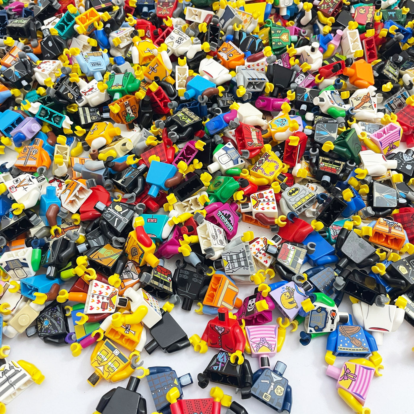 Minifigure Torso parts pack Qty x15, 30, 60pcs - Pre-loved LEGO®