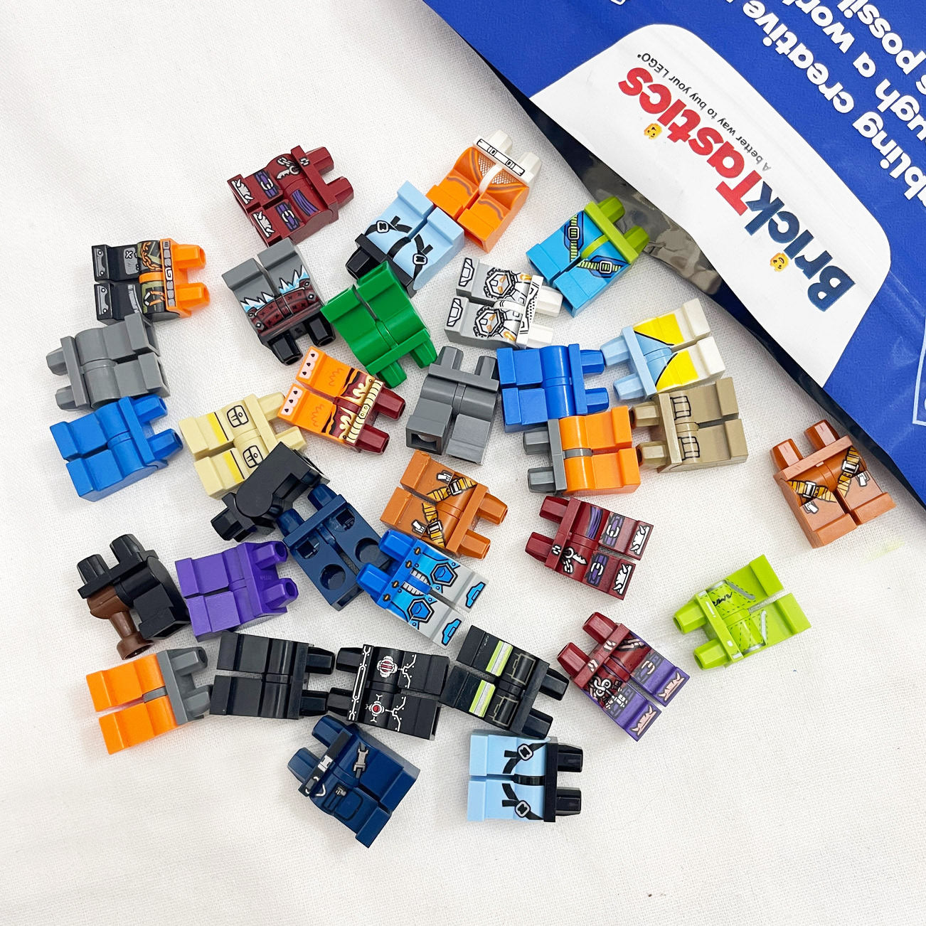 Minifigure Legs parts pack Qty x15,x30,x60pcs - Pre-loved LEGO®