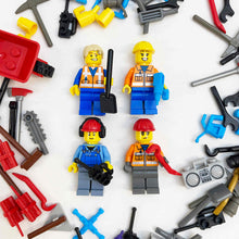 Load image into Gallery viewer, *Custom Upgrade* Construction / Industrial Accessories - Upgrade your build-a-figure package&#39;s LEGO® Minifigure accessories
