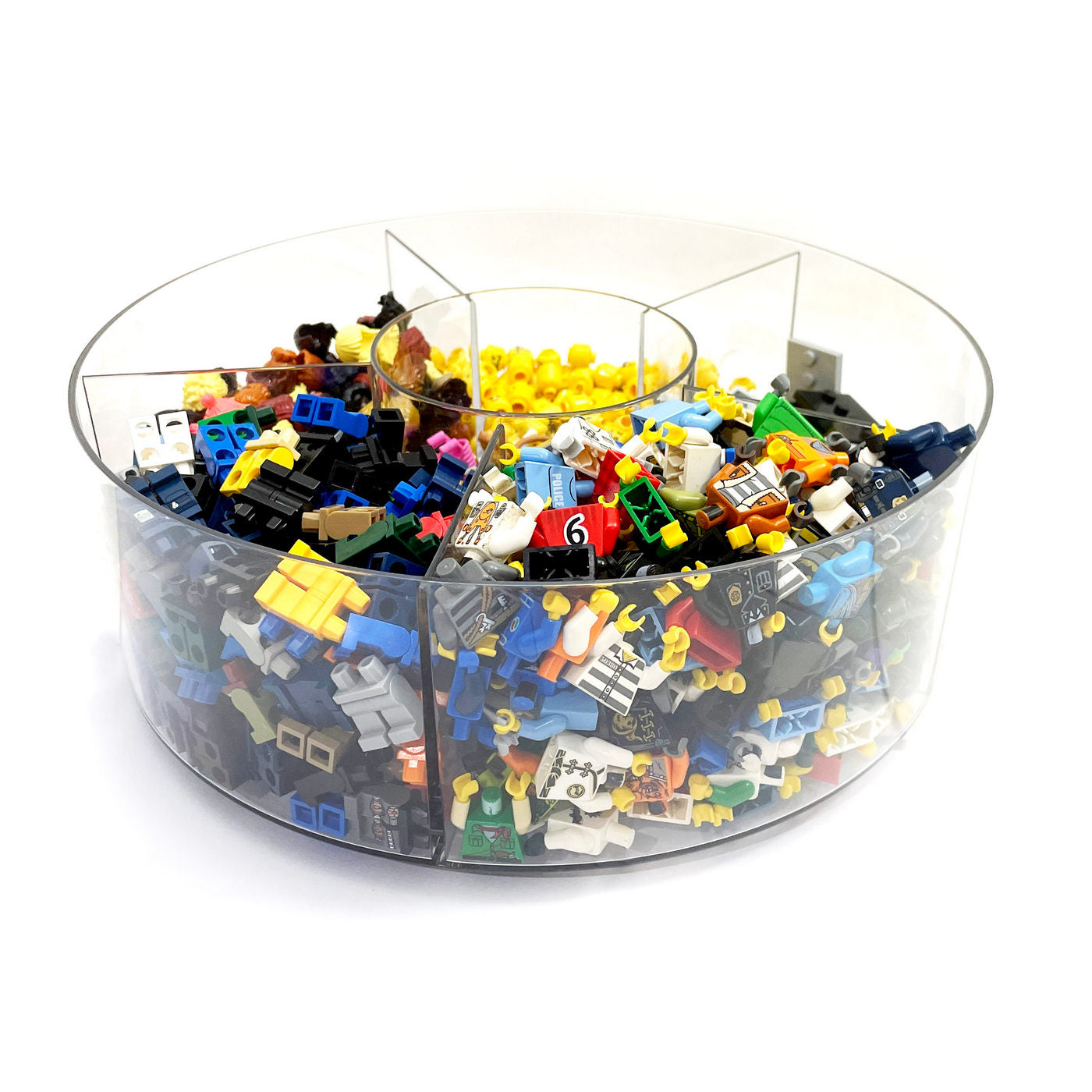 Clear Minifigure Event Storage Container - Holds 150 LEGO® Minifigures (approx 800+pcs) -
