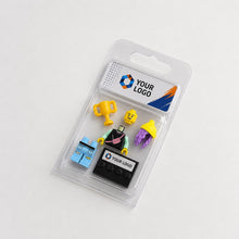 Load image into Gallery viewer, Corporate Gift Packaging - LEGO® Minifigure Clamshell Clear Packaging - Custom Branded With Your LOGO
