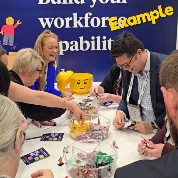 Clear Minifigure Event Storage Container - Holds 150 LEGO® Minifigures (approx 800+pcs) -