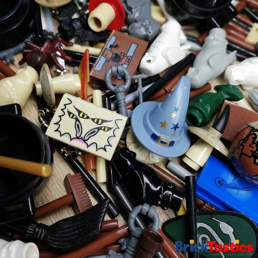 Harry Potter Theme - Minifigure Accessories/Items Pack x25/50/100 Pcs