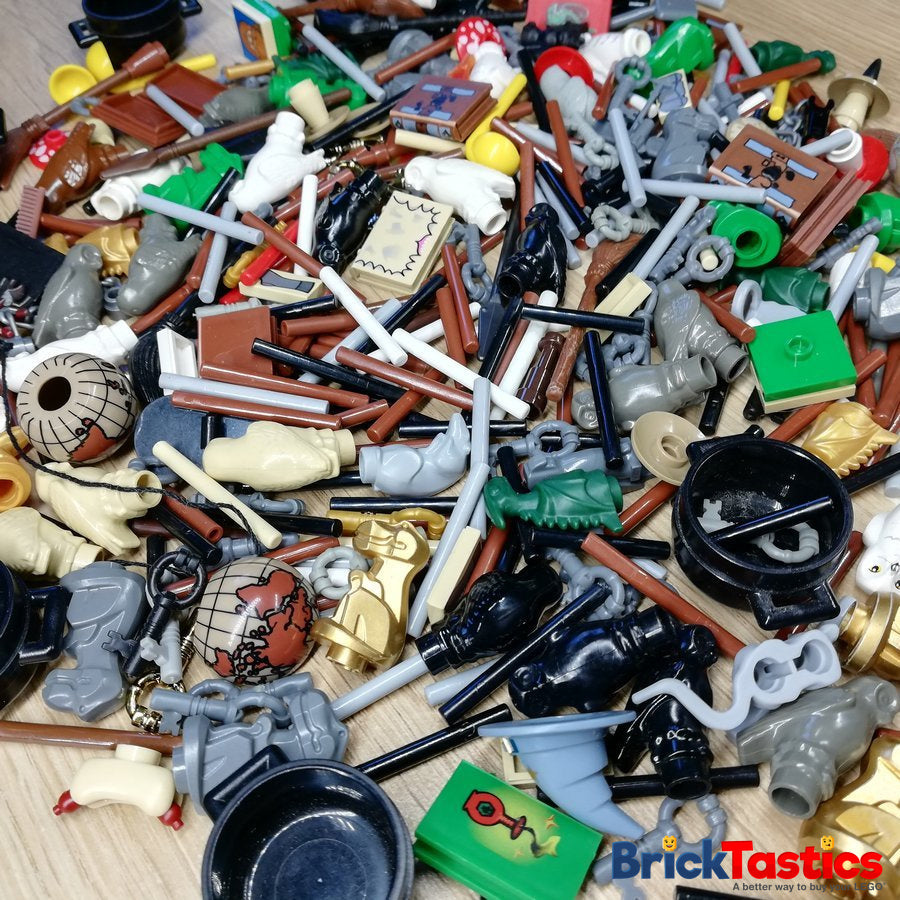 Harry Potter Theme - Minifigure Accessories/Items Pack x25/50/100 Pcs
