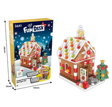 Load image into Gallery viewer, Gingerbread House Stationary Christmas Storage Set
