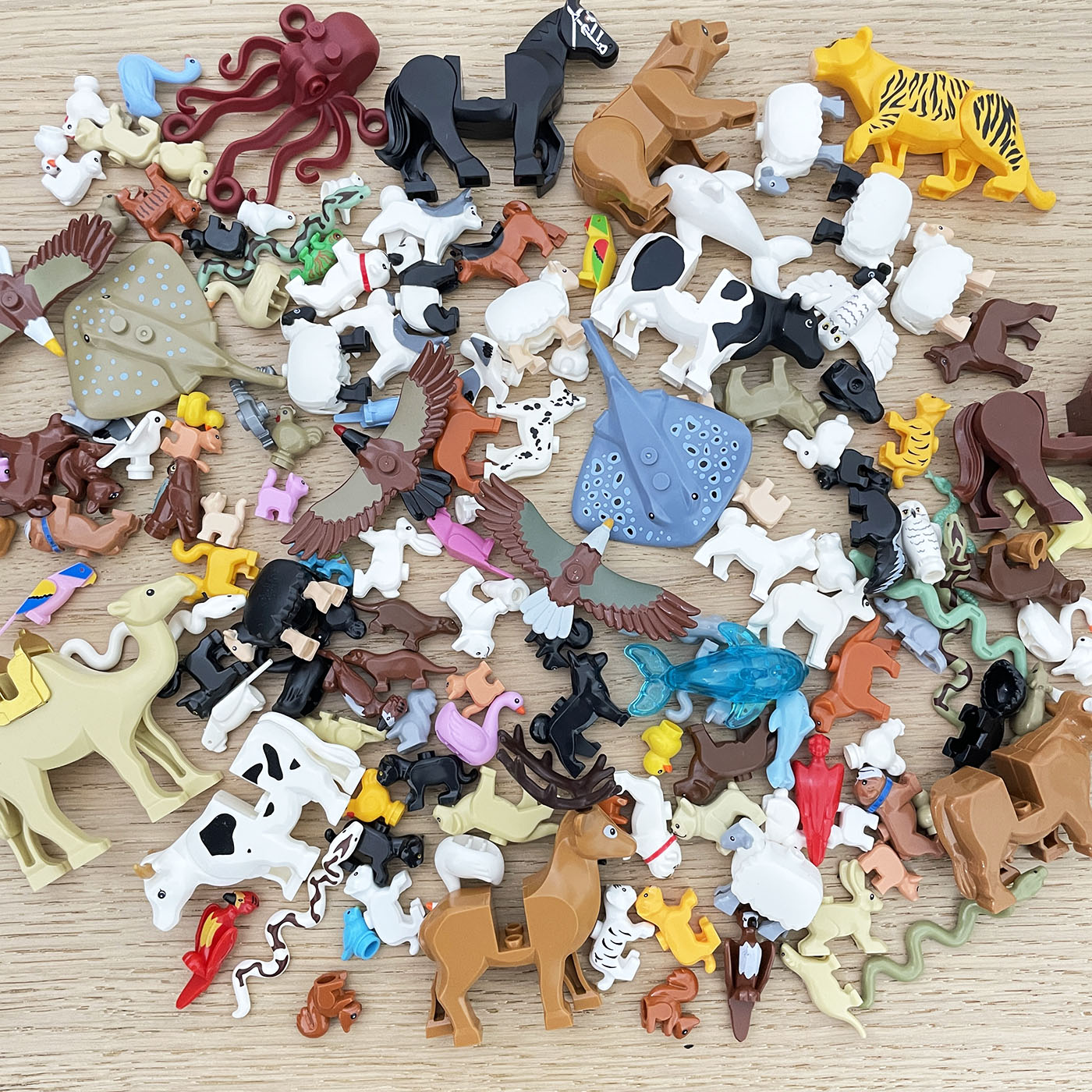 Animal Sculptures Lego Animals To Build Unbranded DIY LEGO
