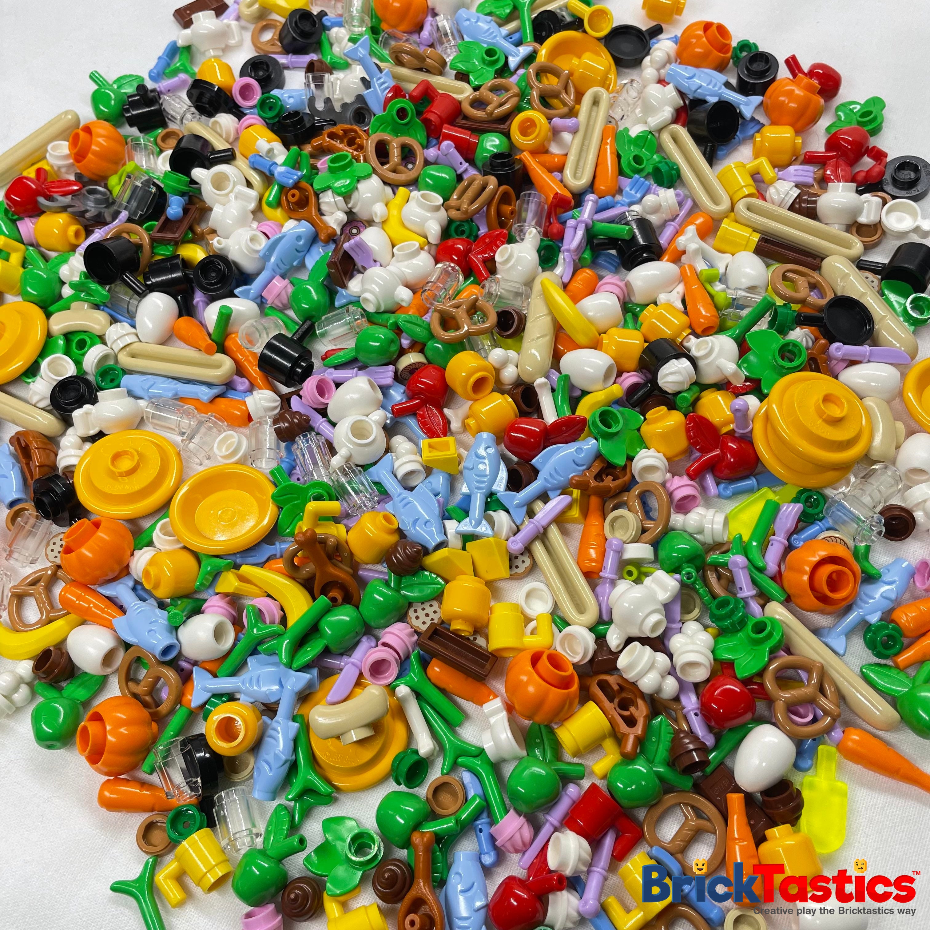 Food Accessory Pack 30+Pcs - High Quality Used LEGO®