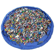Load image into Gallery viewer, Portable Toy Storage Bag/Mat - LEGO® &amp; Bricks Clean-up Solutions
