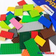 Mixed Colour Plates Pack - 500g – High Quality Used LEGO®