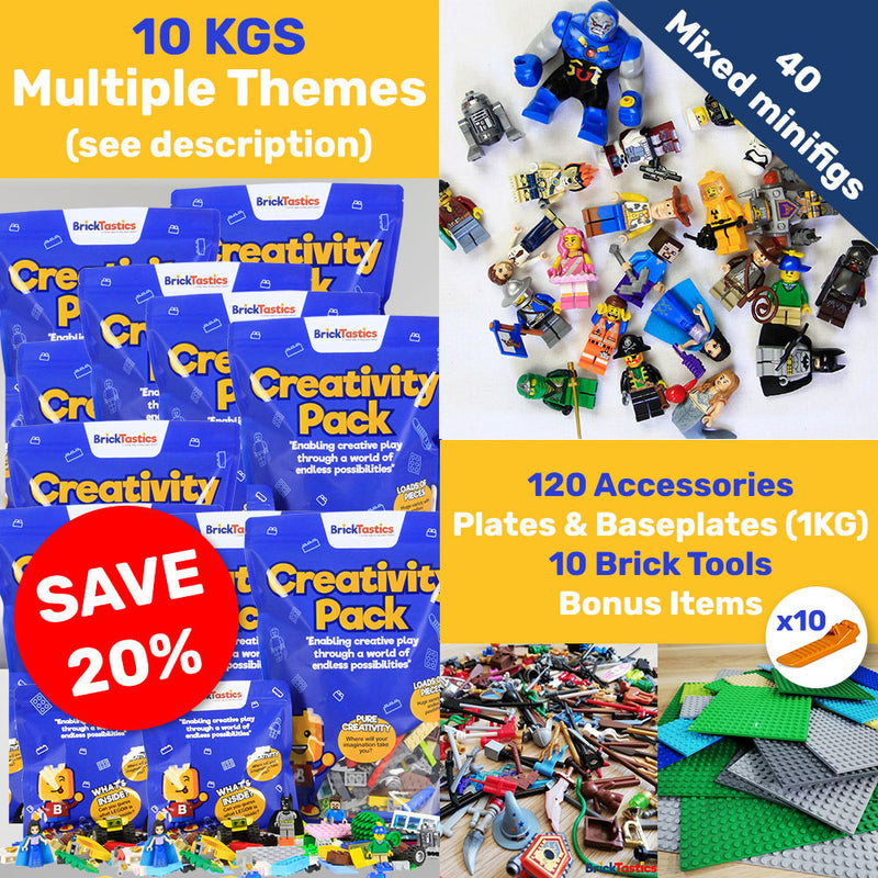 School & Group Pre-Loved LEGO® Pack (13KGS)- Medium Size