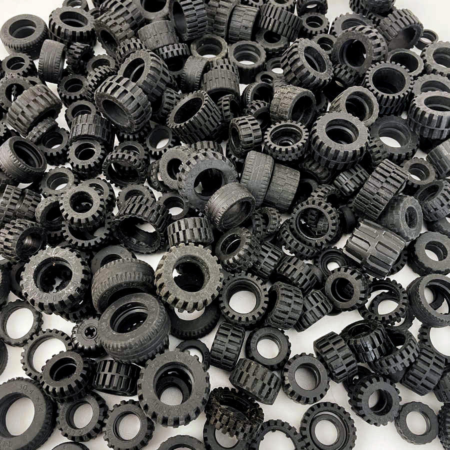 Wheel Tyre Packs (No Rims) – High Quality Used LEGO