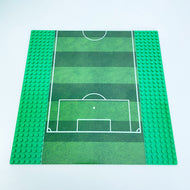 Soccer Field Printed 32x32 Stud - Unbranded Baseplate