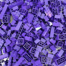 Load image into Gallery viewer, Basic Bricks Packs - 1x1, 1x2, 2x4, 2x4, 2x2+ stud - Choose your colour - 460+pcs (500g) Mix
