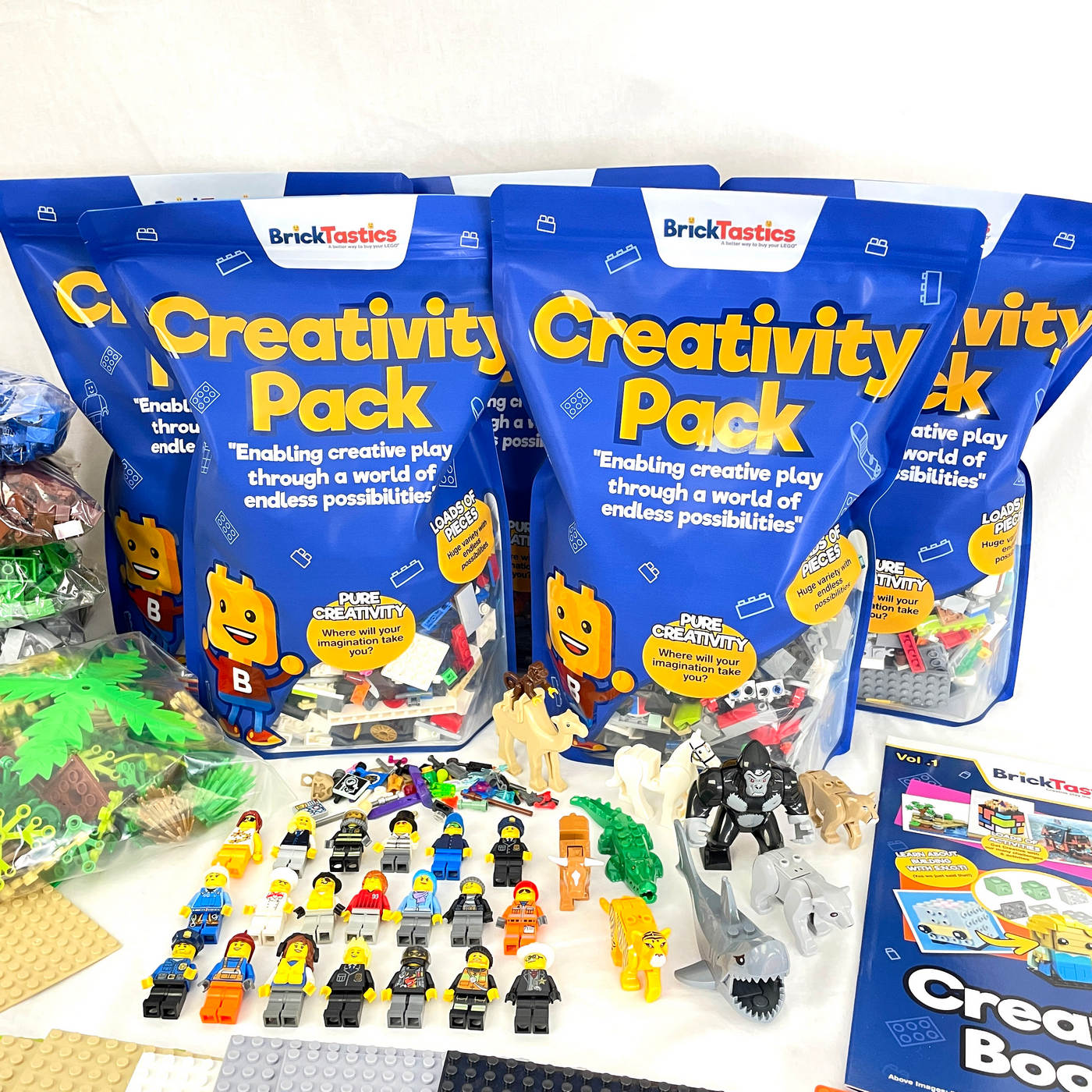 Essentials Pack - Pre-Loved LEGO® & Bricks (12KGS) - Medium (10-15 persons)