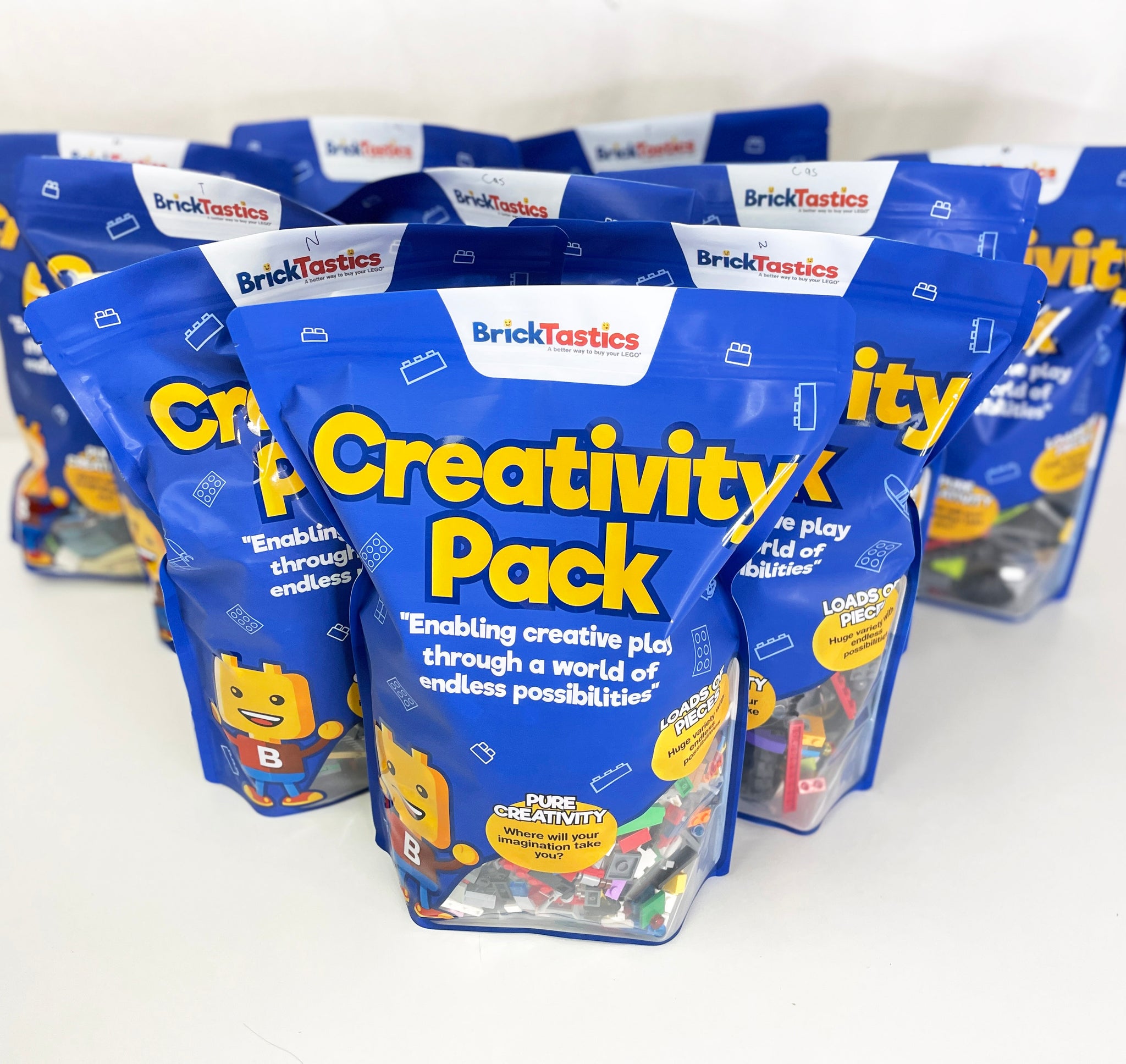 10KG Large LEGO® Creativity Pack (8500pcs) - General Mix - Used 