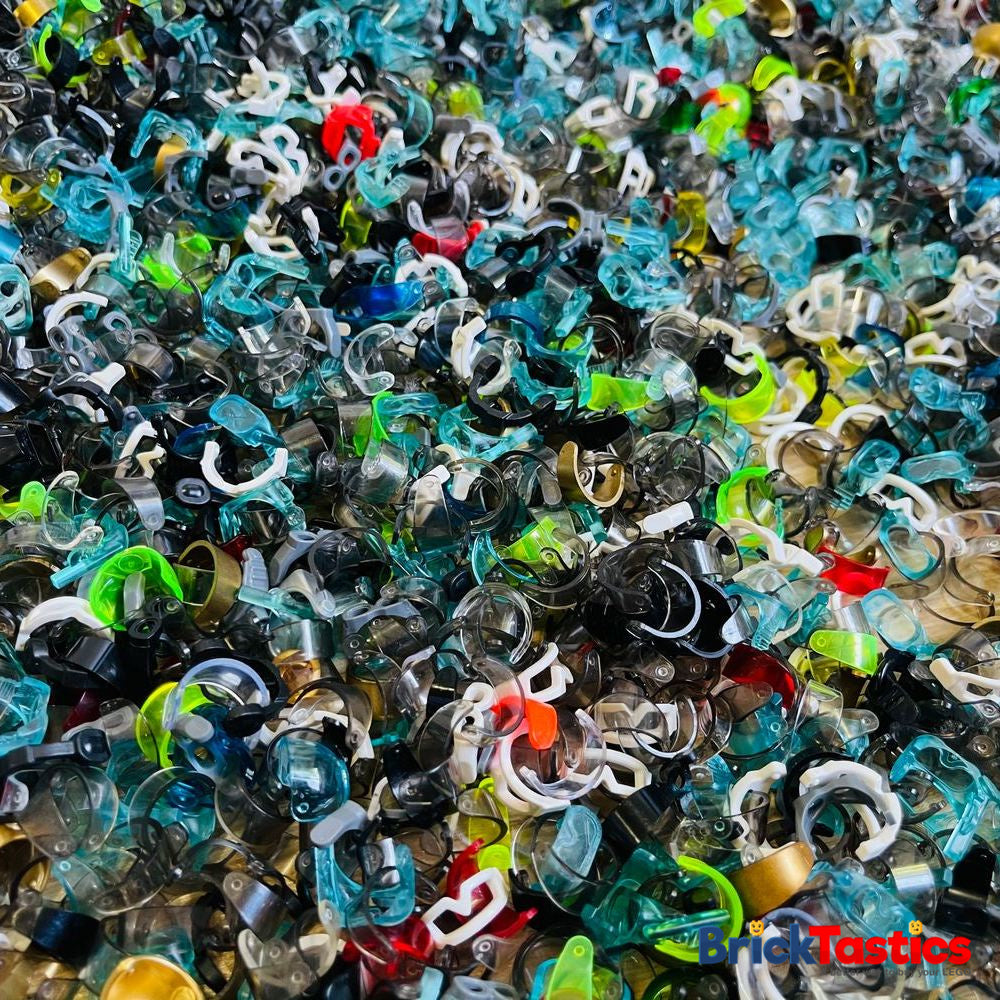 LEGO Visors for Minifigure helmets, (x30 pcs)