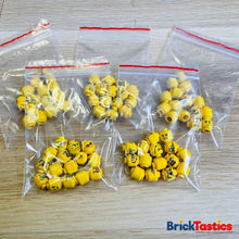 Load image into Gallery viewer, Minifigure Heads bulk parts pack Qty x15 - Pre-loved LEGO®
