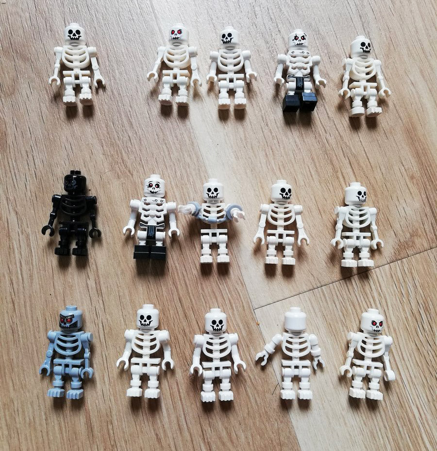 Skeletons Lucky Dip LEGO® Minifigure Packs (QTY x5 figs)