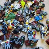 Castle & Medieval - Lucky Dip Minifigure Packs (QTY x5 figs) – High Quality Used LEGO