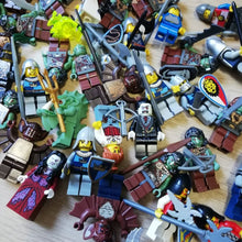 Load image into Gallery viewer, Castle &amp; Medieval - Lucky Dip Minifigure Packs (QTY x5 figs) – High Quality Used LEGO
