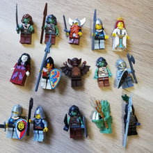 Load image into Gallery viewer, Castle &amp; Medieval - Lucky Dip Minifigure Packs (QTY x5 figs) – High Quality Used LEGO
