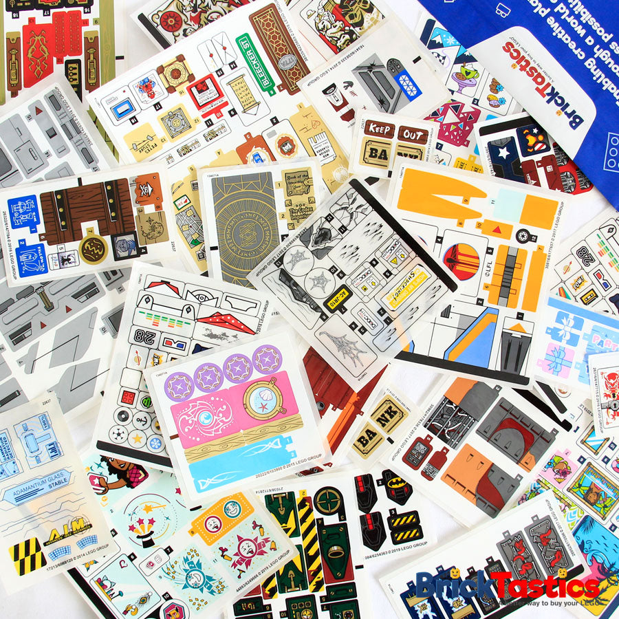 LEGO Sticker Packs – High Quality Used LEGO
