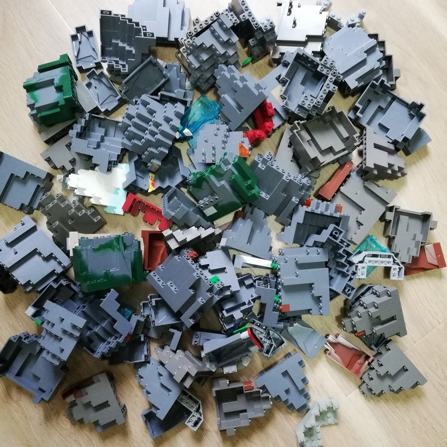 Rock Pieces Pack (10 pieces) - High Quality Preloved LEGO