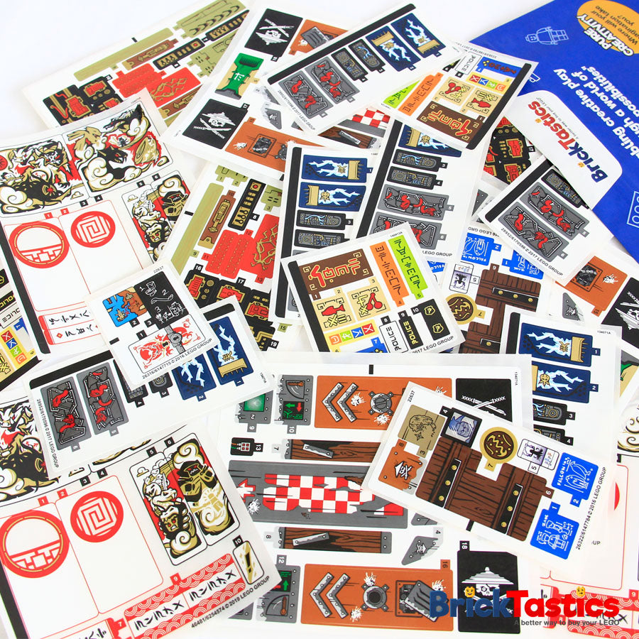 LEGO Sticker Packs – High Quality Used LEGO – Bricktastics