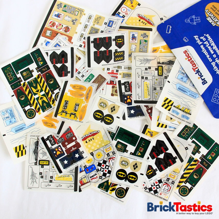 LEGO Sticker Packs – High Quality Used LEGO