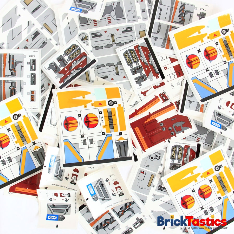 LEGO Sticker Packs – High Quality Used LEGO – Bricktastics
