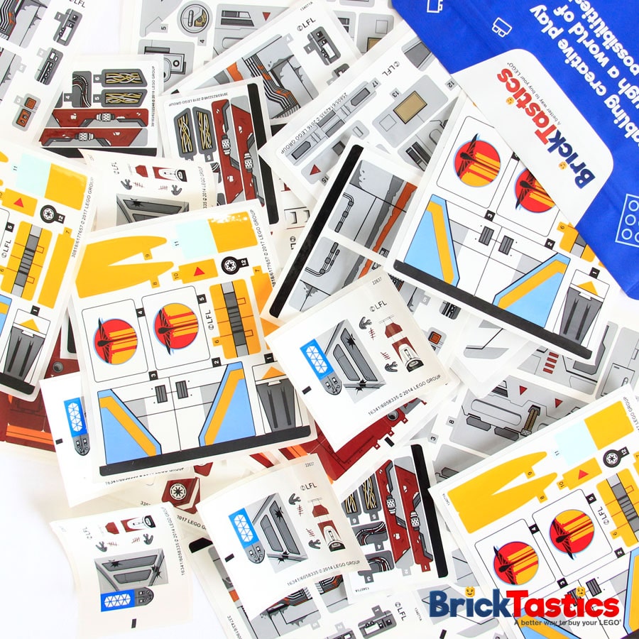 LEGO Sticker Packs – High Quality Used LEGO – Bricktastics