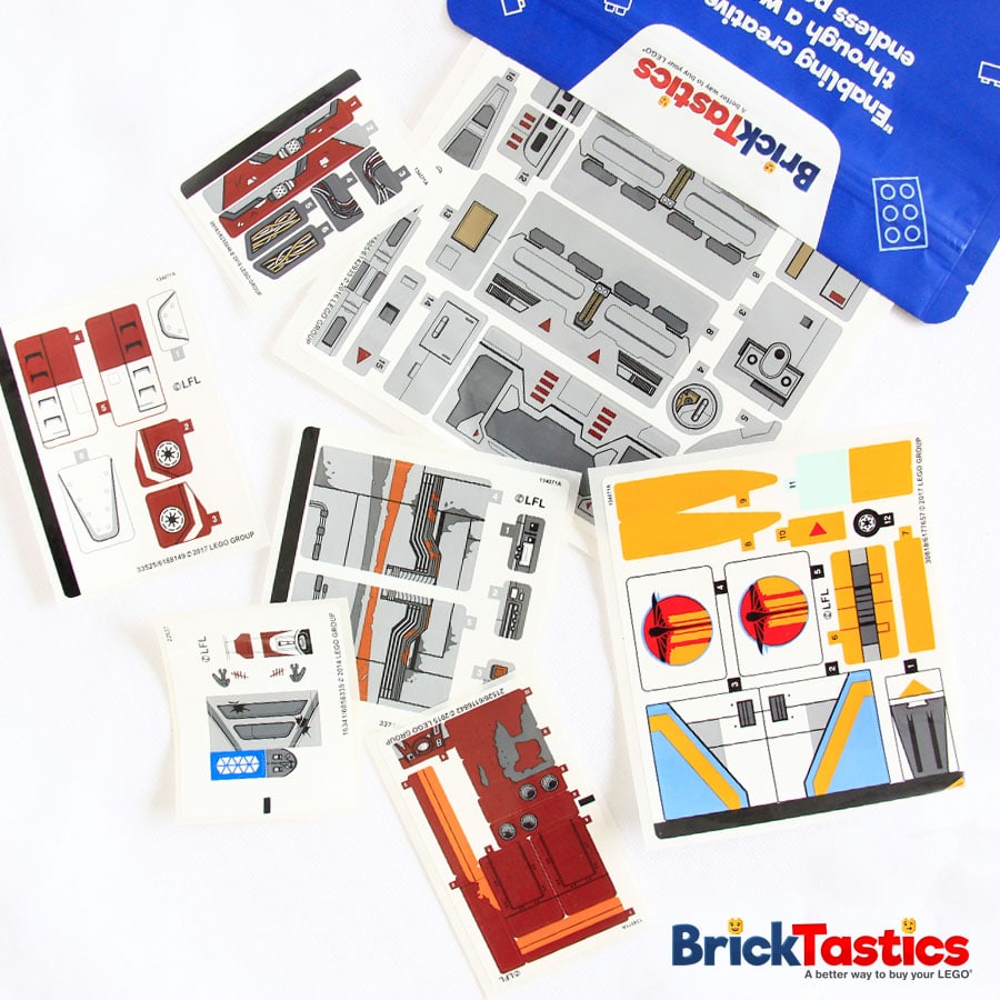 LEGO Sticker Packs – High Quality Used LEGO – Bricktastics