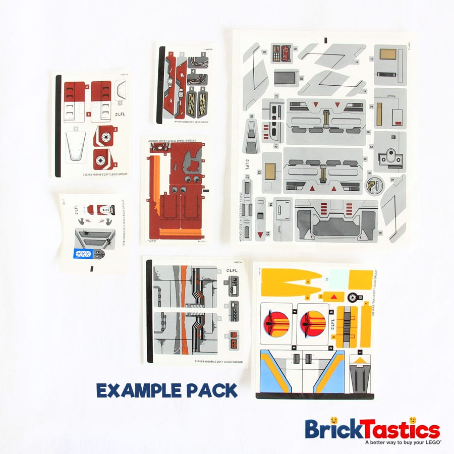 LEGO Sticker Packs – High Quality Used LEGO