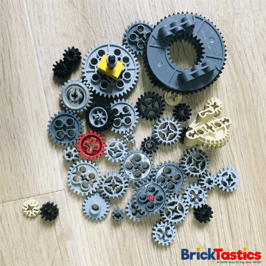 all lego gears LEGO Technics Mixed Gear Pack 50+ Pieces – High Quality Used LEGO® – Bricktastics