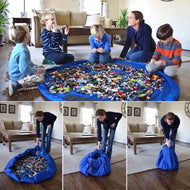 Portable Toy Storage Bag/Mat - LEGO® & Bricks Clean-up Solutions